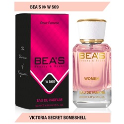 Beas W569 Victoria's Secret Bombshell Women edp 50 ml, Парфюм женский Beas W569 создан по мотивам аромата Victoria's Secret Bombshell