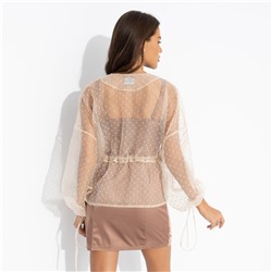 Жакет нарядный, Вершина восхищения (молочный)