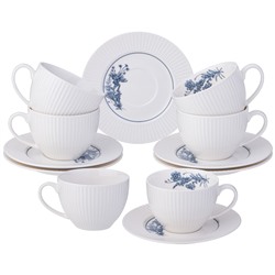 ЧАЙНЫЙ НАБОР LEFARD "ROYAL BLUE" НА 6 ПЕР. 12 ПР. 270 МЛ (КОР=4НАБ.)