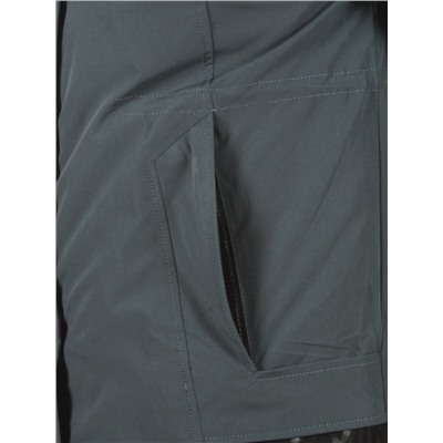 M2007 GRAY/BLUE Пальто зимнее женское MARIA