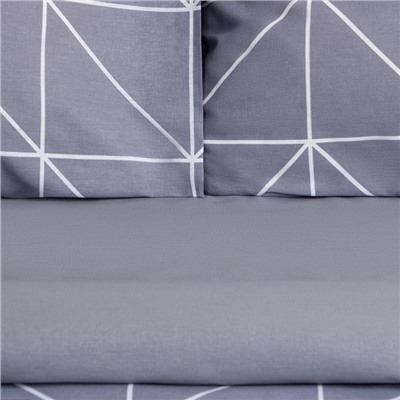 Постельное бельё Этель 1.5 сп Night haze 143х215 см, 150х214 см, 70х70 см - 2 шт