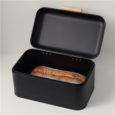 Хлебница Irmel 30х20х16 см, графит