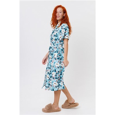 Женский халат 2128/2 / Голубой