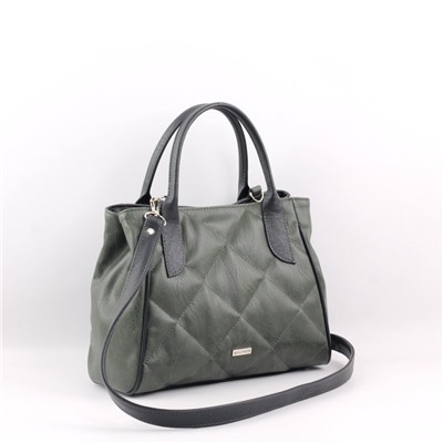 Сумка 472 македония оливковый+черный ХИТ продаж