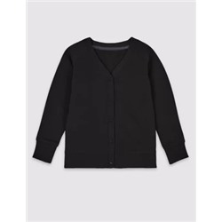 Cotton Sweat School Cardigan with StayNEW™ (2-16 Yrs)