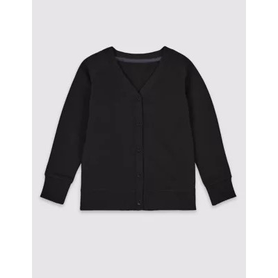 Cotton Sweat School Cardigan with StayNEW™ (2-16 Yrs)