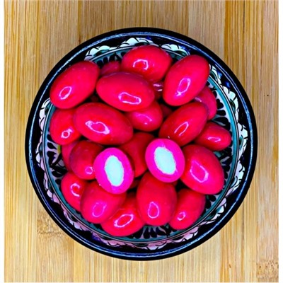 Миндаль в глазури со вкусом малины 500 гр