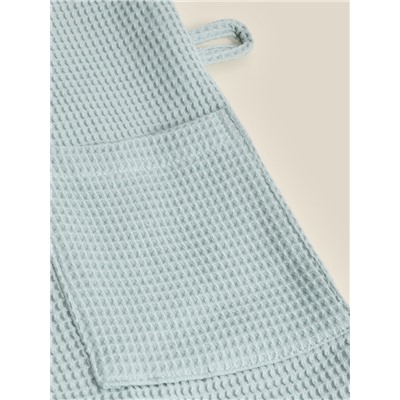 Халат вафельный женский SL HOME: Basic "Аззура", размер M, 100% хлопок, 300 г/м2