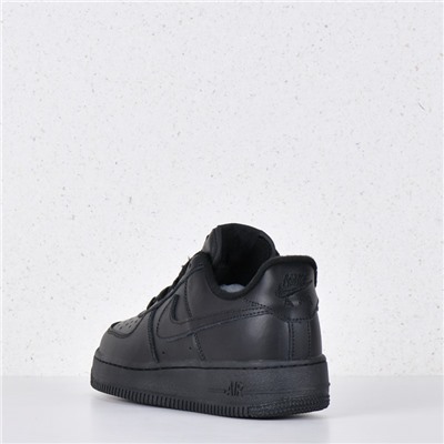 Зимние кроссовки Nike Air Force 1 Black арт w680-1