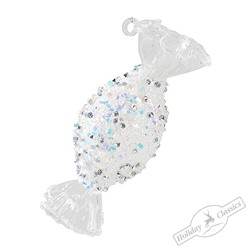 Конфета "Снежок" искристая (стекло) 5х2,5х10,5 см