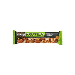 «Nut&Go», батончик Protein миндаль и арахис, 36 г (упаковка 18 шт)