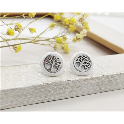 Серьги с керамикой