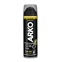 Гель для бритья и умывания 2 в 1 ARKO MEN Black 200мл