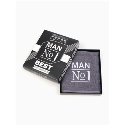 Полотенце махровое Man №1 35х50+-5 см, 100% хлопок, 350 г/м2