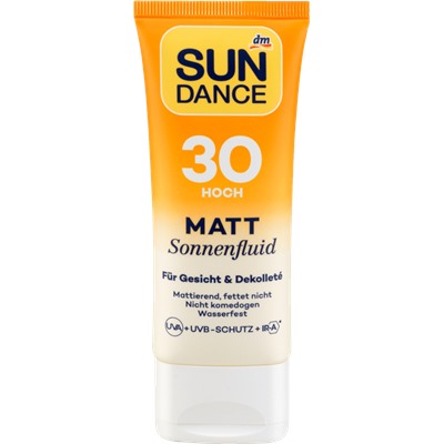 SUNDANCE mattierendes Sonnenfluid Солнцезащитный флюид LSF30, 50 мл