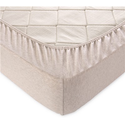 Простыня на резинке Цикорий меланж Текс-Дизайн