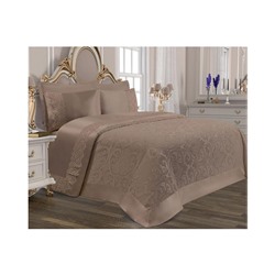 Комплект Постельного Белья с Покрывалом 240x260 см ЕВРО 2 сп.Pike Set Le Jardin D'OR