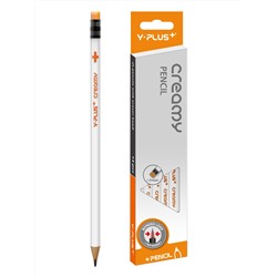 Карандаш ч/г НВ Y-Plus CREAMY с ластиком  PX120210/12/Китай