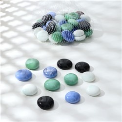 Декор стекло «Шар плоский», блеск, 250 г, МИКС