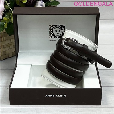 Ремень женский из экокожи 1,5х115 см Р 13 темно-коричневый