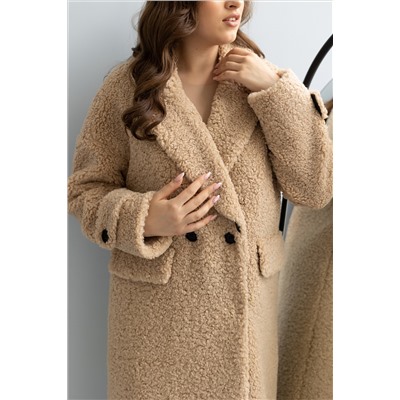 Шубка утеплённая 24777 (кэмел)