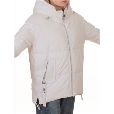 2387 WHITE Куртка зимняя женская (150 гр. холлофайбер)