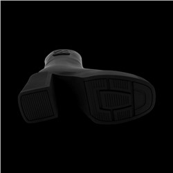 Ботинки из натуральной кожи на меху РА 20-1 черные