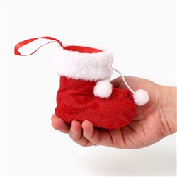 Конфетница «Сапожок», 12×6 см, 180 г, МИКС