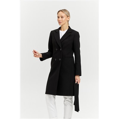 Пальто женское демисезонное 27420 (черный)