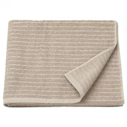 Банное полотенце светло-бежевое, VAGSJON Bath Towel Light Beige, произв. IKEA