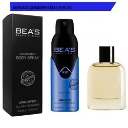 Дезодорант Beas M247 Zara Gold For Men deo 200 ml, Дезодорант мужской Beas M247 создан по мотивам аромата Zara Gold