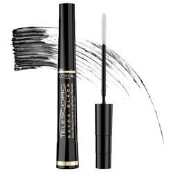 2 L'Oreal. Тушь д/ресниц TELESCOPIC Extra Black  Черный уголь (ЧЕРНЫЙ ФЛАКОН)