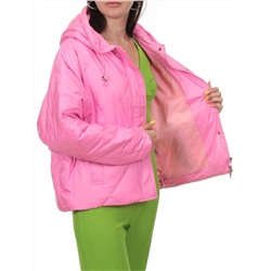 23-001 PINK Куртка оверсайз демисезонная женская (синтепон 100 гр.)