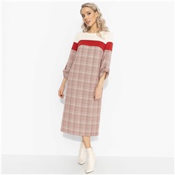 Платье с акцентной спинкой, Влюблена в себя (красное)