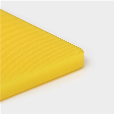 Доска профессиональная разделочная Hanna Knövell, 40×30×1.8 см, жёлтая