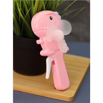 Портативный механический ручной вентилятор «Dinosaur», mix, шоу-бокс 24 шт.