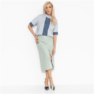 Водолазка вискозная, Фирменное приветствие (серая)