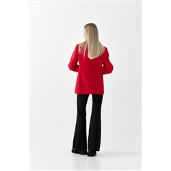 Пальто женское демисезонное 26860 (красный)
