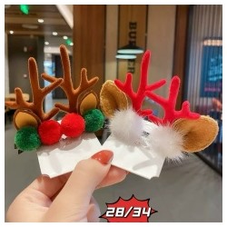Новогодние заколки Опт цена: 40₽ Упаковок 12 штук разные Упаковки (12*40=480₽)