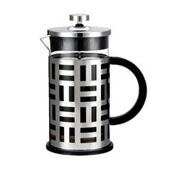 Френч-пресс KL-3055 600мл стекло нерж пласт ручка (12)