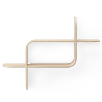 Полка настенная Montage, натуральное дерево