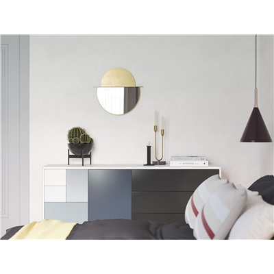 Кашпо для цветов Laly, 20 см, черное