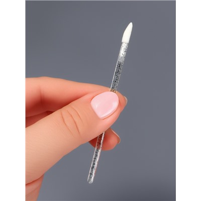 Аппликаторы для помады и блеска, набор 50 шт., 9 см, прозрачные