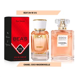 Beas W515 C Coco Mademoiselle Women edp 50 ml, Парфюм женский Beas W515 создан по мотивам аромата C Coco Mademoiselle