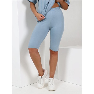 Велосипедки Луссо серо-голубой ИвК