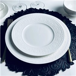 102-166 Набор из 6 тарелок 22х2,5см СЕРЕНА в под.уп.(х8)Фарфор