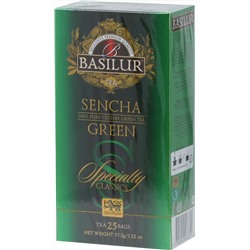 BASILUR. Избранная классика. Sencha карт.пачка, 25 пак.