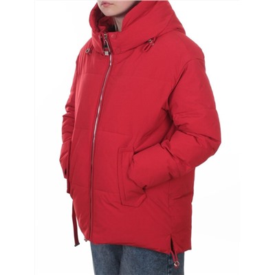 2387 RED Куртка зимняя женская (150 гр. холлофайбер)