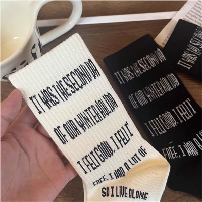 Shark, trousers for men and women, knee socks hip-hop style, western style, European style, mid-length