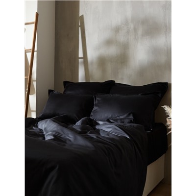 Наволочка SL Home Tencel 70*70+3 см , цв. чёрный
